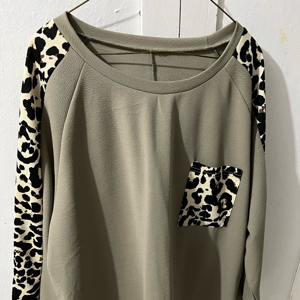 Brand new zebra print pant suit